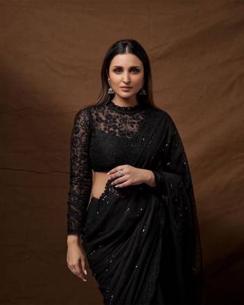 Parineeti Bollywood Designer Partywear Saree Collection